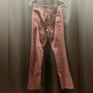 Maroon Jeans